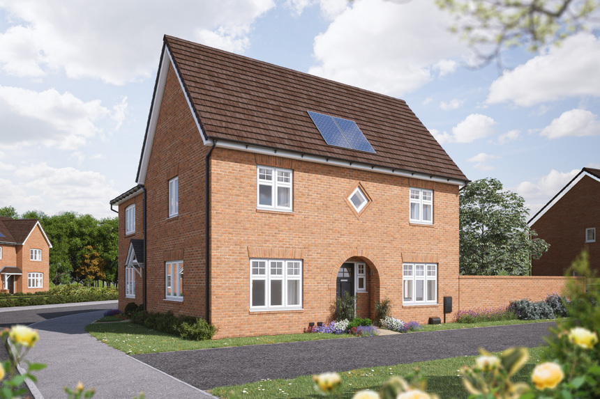 Home 4 Rose Habberley Park New Homes For Sale in Kidderminster